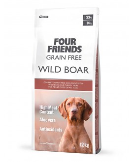 Four Friends Wild Boar 12kg Grain Free